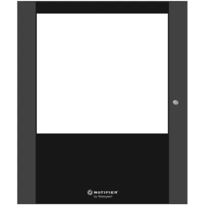 Puerta con ventana para gabinete de dos niveles de paneles de detección de incendio, serie CAB-5 de NOTIFIER