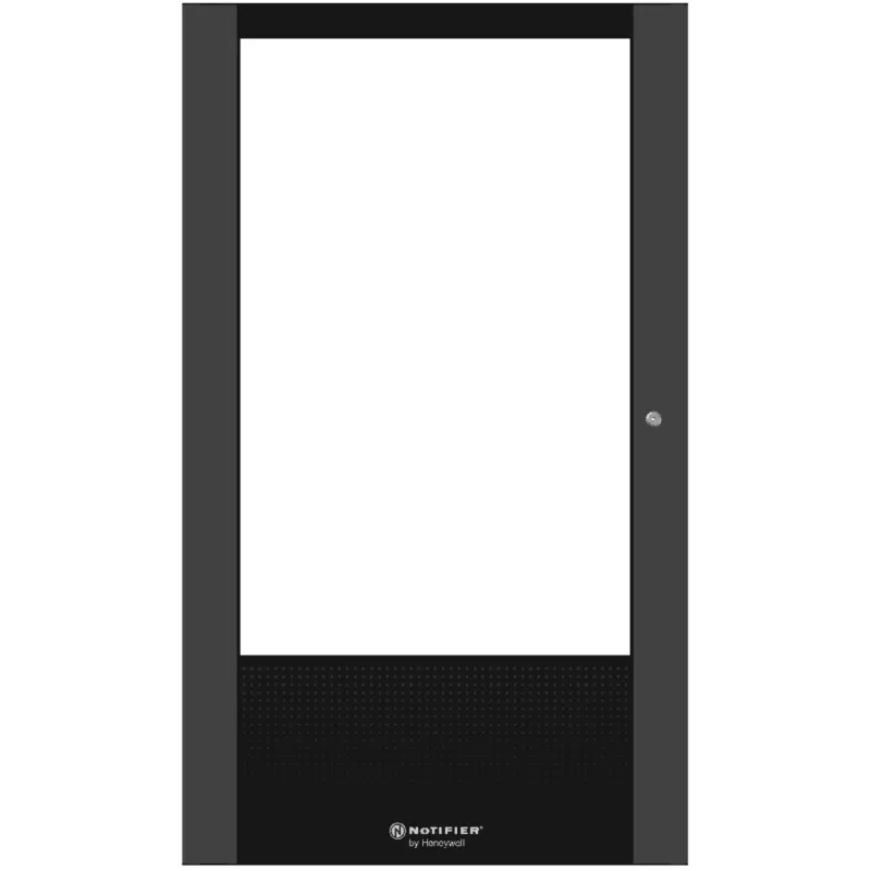 Puerta con ventana para gabinete de tres niveles, acero calibre 16, para gabinetes CAB-5 de paneles contra incendio serie N16 INSPIRE de NOTIFIER