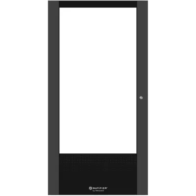Puerta con ventana para gabinete de cuatro niveles, acero calibre 16, para gabinetes CAB-5 de paneles contra incendio serie N16 INSPIRE de NOTIFIER