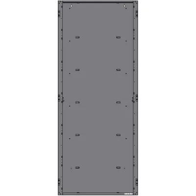 Caja trasera de cinco niveles para gabinete de panel de alarma contra incendio, acero calibre 16, serie CAB-5