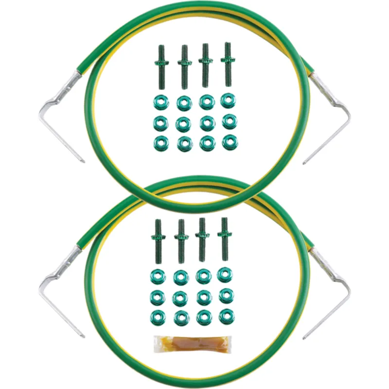 Kit de Puente de Puesta a Tierra para Racks y Gabinetes de 20", Kit