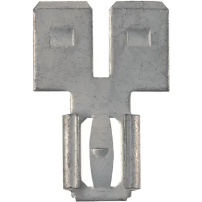Adaptador de Desconexión Rápida Macho Pestaña 0.250", Bolsa c/100 pzas.