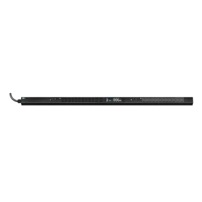 PDU ES2P Monitoreable (MI) para Distribución de Energía, Enchufe de Entrada NEMA L6-30P, Con 20 Salidas C13 y 4 C19, de Instalación Vertical, 208 Vca, 30 Amp