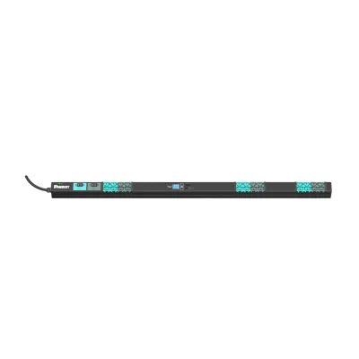 PDU EL2P Monitoreable y Switchable por Toma (MSPO) para Distribución de Energía, Enchufe de Entrada NEMA L6-30P, Con 12 Salidas C13/C15 y 12 C13/C15/C19/C21, de Instalación Vertical, 208 Vca, 30 Amp