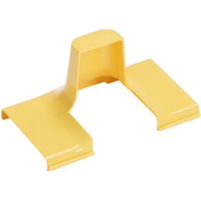 Tapa de Bajada Vertical FRSPJ2X2LYL, Para Canaleta FiberRunner® 4X4, Color Amarillo