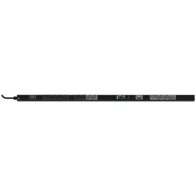 PDU Monitoreable y Switchable por Toma (MSPO) para Distribución de Energía, Enchufe de Entrada NEMA L6-30P, Con 20 Salidas C13 y 4 C19, de Instalación Vertical, 208 Vca, 30 Amp