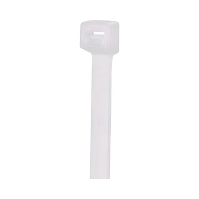 Cincho de Nylon 6.6 StrongHold™, 430mm largo x 4.8mm ancho, Color Natural, Plenum, Paquete de 100pz