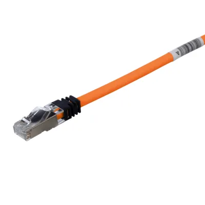 Patch Cord Cat6A, Blindado S/FTP, CM/LS0H, 2.5 Metros, Color Naranja