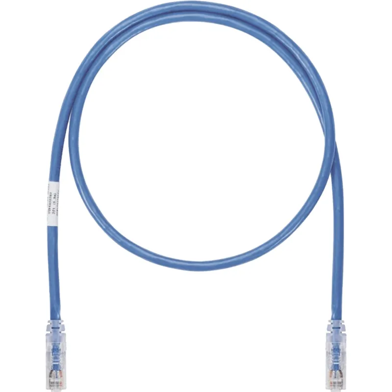 Cable de Parcheo UTP, Cat6A, 24 AWG, CM, Color Azul, 10 Metros (32.81 Pies).