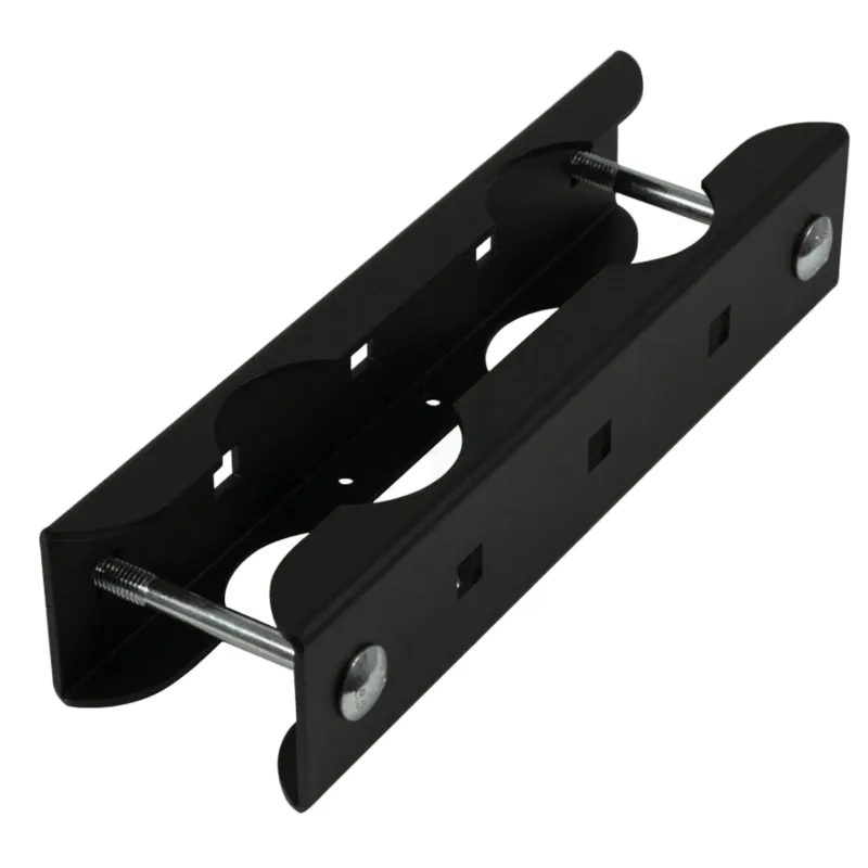 Soporte Modular de Apilamiento para Pantallas / Poste Dual 2" (50mm) / Capacidad 422 lb (192kg) / Pantallas 46" a 90" / Seguridad con Tornillos Adicionales / Sistema Modular