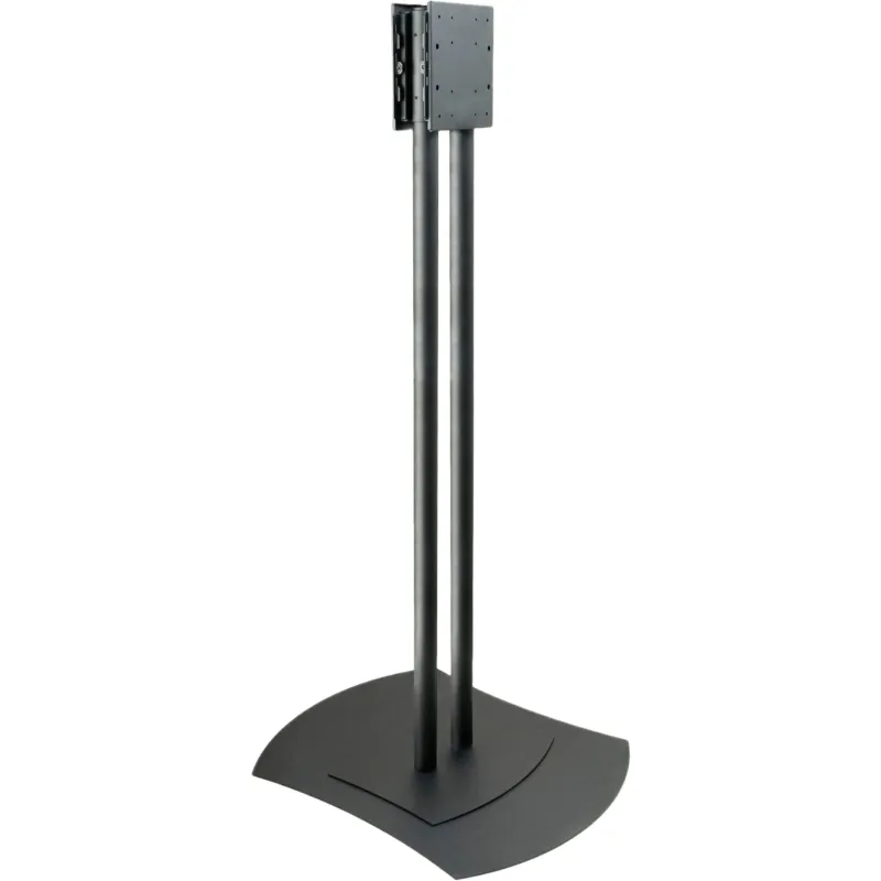 Soporte de Piso para Pantalla Plana / VESA 100, 200 x 100 y 200 x 200 mm / Carga Máxima 200 lb (90.7 kg) por Pantalla / Altura Ajustable en Postes de 72in(1829 mm) / Gestión de Cables Integrada / Base de Acero Reforzado