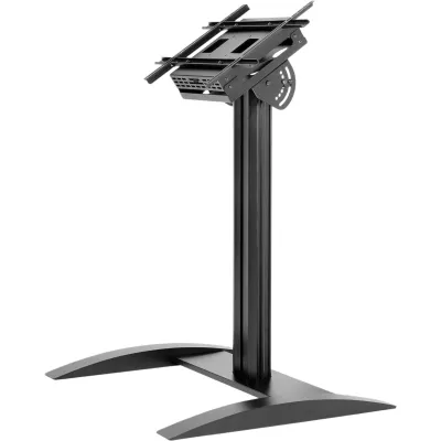 Soporte Kiosco Universal / Para Pantallas de 32" a 75" / Patrón de Montaje 200 x 200 a 600 x 400 mm / Inclinación +90° / Almacenamiento para Reproductor Multimedia / Gestión Interna de Cables / Carga Máxima 150 lb
