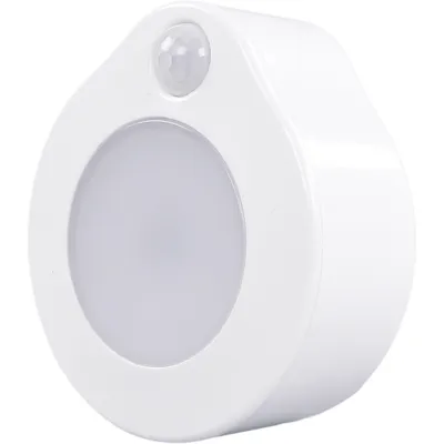 Luz de Noche Enchufable | 3 W LED | Sensor PIR y Fotosensible | Blanco 4000 K | 70 lm | IP20 | Clavija Universal |20 000 h