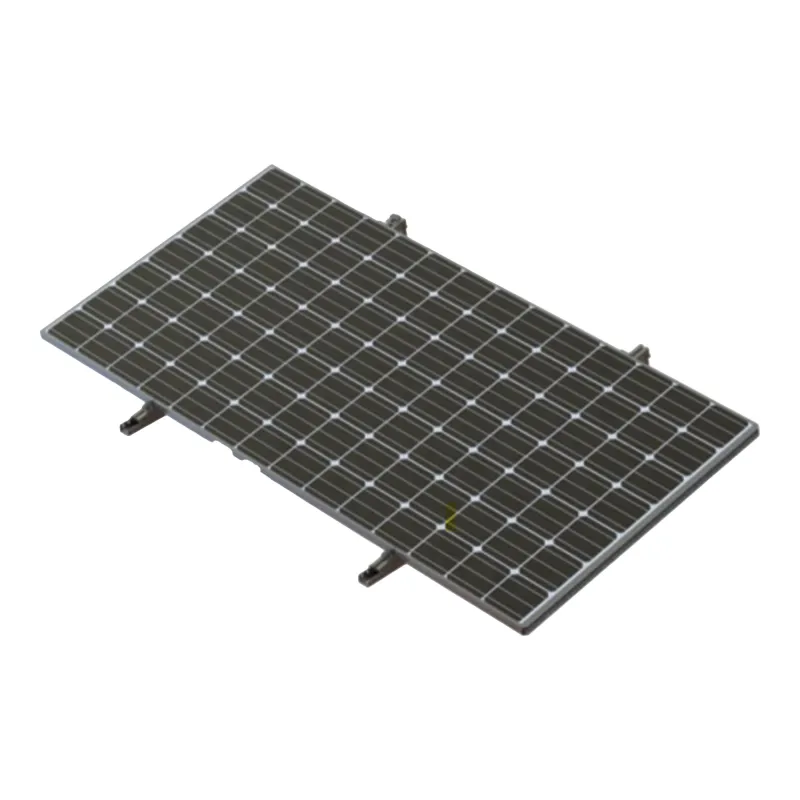 Montaje Para Piso de Concreto Para un Modulo Fotovoltaico de 450 a 660W
