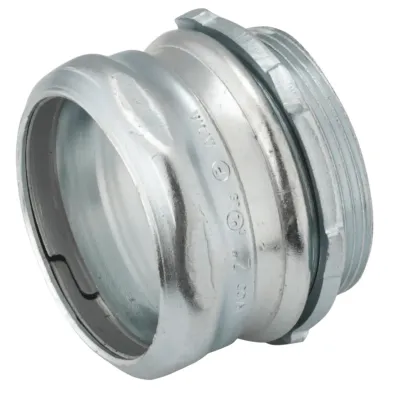 Conector Compresión de Acero Galvanizado para Pared Delgada de 2 1/2" .