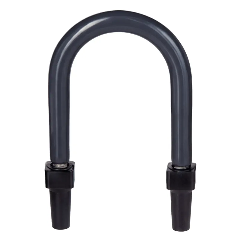 Abrazadera U de Pata Larga con Recubrimiento de PVC para Tubo de 1" (25.4 mm).
