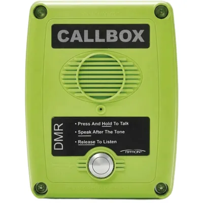 Callbox Digital DMR, Intercomunicador Inalámbrico Vía Radio UHF 450-470MHZ, Serie Q7 en Color Verde
