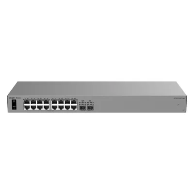 Switch Inteligente Capa 2 / 16 Puertos Gigabit / 2 Puertos SFP 2.5GE / 42 Gbps / Gestión Cloud / ERPS / Diseño Fanless / Modo CCTV / Protección 6 kV
