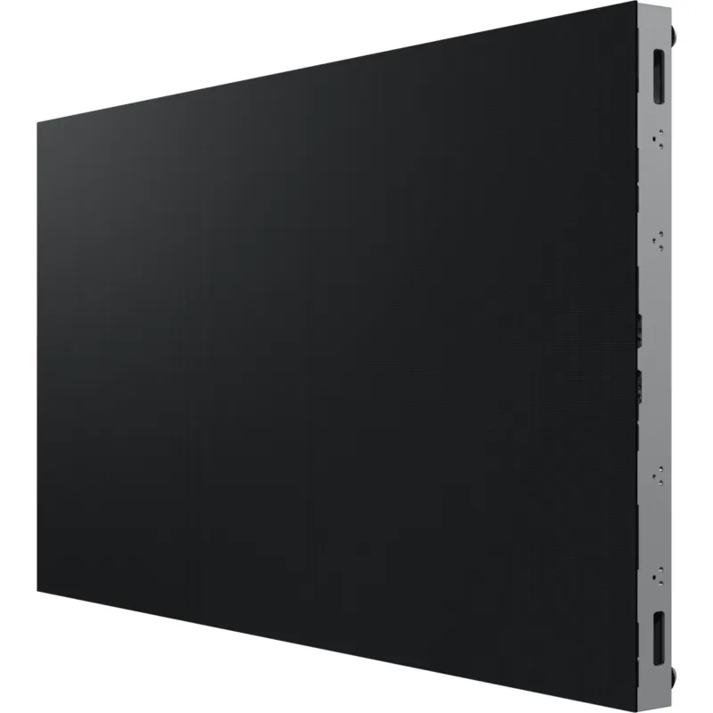 Gabinete LED Para interior COB Pitch 1.2 / Línea MEJ / Módulo 300 x 168.75 mm / Gabinete 600 x 337.5 x 38 mm / Brillo 600 nits / Contraste 8,000:1 / Refresco 3,840 Hz / Ángulo 160°/155° / Instalación Frontal-Trasera / M