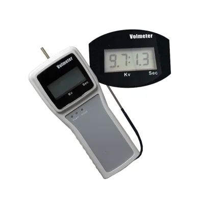 Voltímetro Digital para Cercas Eléctricas / Rango 200V-12000V / Pantalla LCD Digital / Sonda de Tierra Precisión / Encendido Automático / Batería 9V Reemplazable