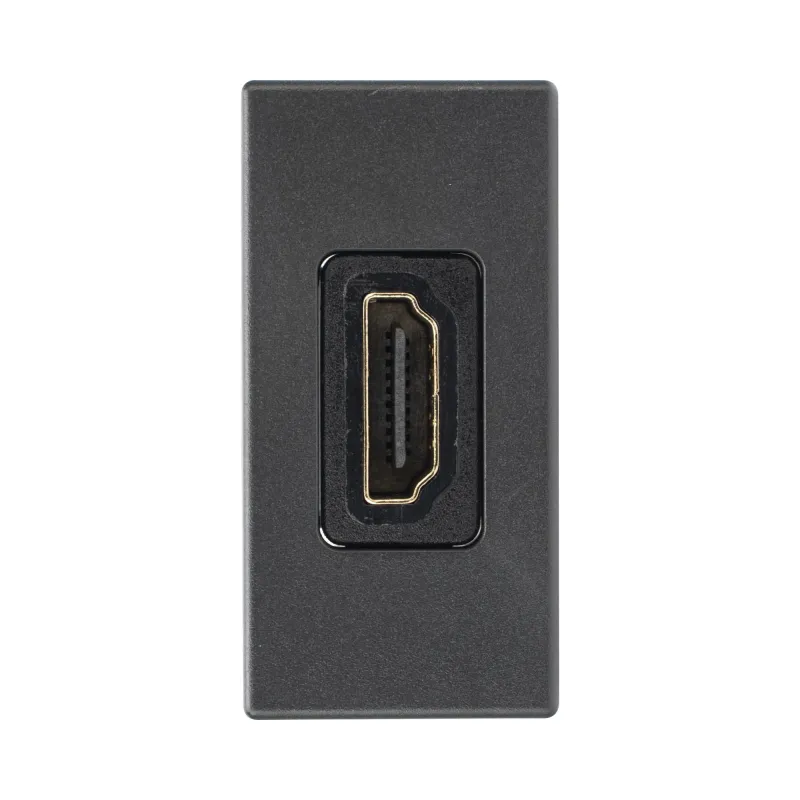 Módulo HDMI Hembra - Hembra Color Negro / (K129B/14)