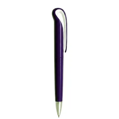 Pluma de Tinta Negra/ Fabricada de Plástico / Lock