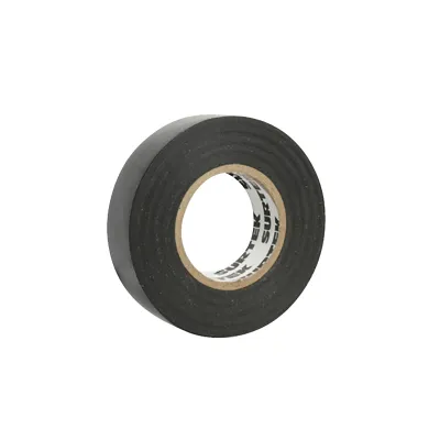 Cinta para aislar color negro 19 mm x 9 metros / Fabricada en PVC / Adhesivo acrílico.