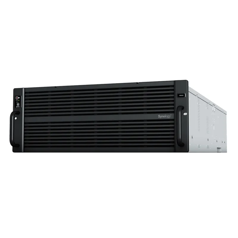 Servidor de Almacenamiento Synology HD6500 High Density 4U | 60 Bahías | Expansión hasta 300 Unidades | Procesadores Dual Intel Xeon Silver 10 Núcleos | Memoria DDR4 ECC RDIMM hasta 512 GB | Redes 10/25GbE | Fibre Channel | Garant&amp