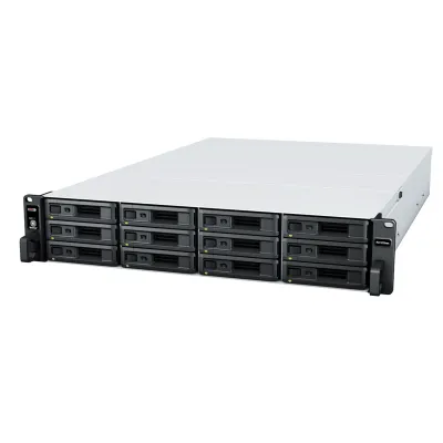 Unidad de Expansión RX1222sas | 12 Bahías SAS/SATA 3.5" o 2.5" | Diseño Redundante | Fuentes de Alimentación Dobles | Compatible con Unidades Synology.