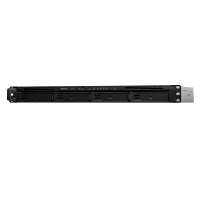 Unidad de Expansión Synology RX418 | 4 Bahías SATA HDD/SSD 3.5" y 2.5" | eSATA | Profundidad 30 cm | Compatible con RackStation 1U | Administración DSM.