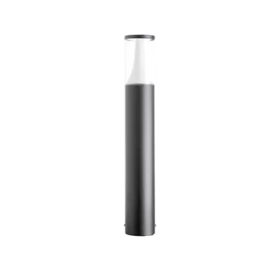 Luminario Exterior LED Integrado 9 W / Flujo Luminoso 430 lm / Temperatura de Color 3000 K / Ángulo de Apertura 140° / IP65 / Aluminio Color Negro / Sobreponer en Piso / 600 mm (23.6 in) x 90 mm (3.5 in) / 30,000 Horas / IK02.