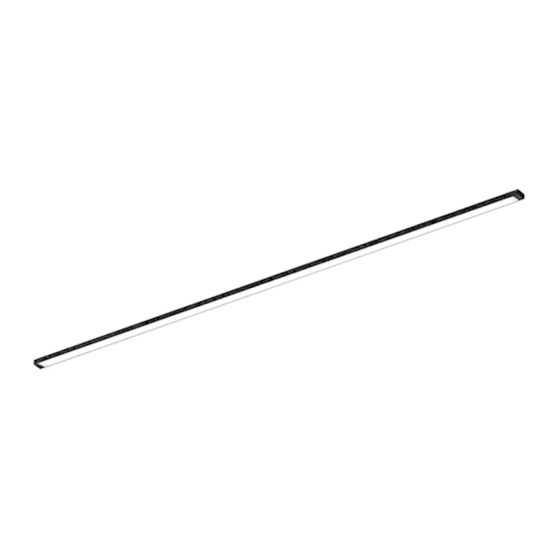 Luminaria LED Ultraslim 18 W / Montaje Sobreponer o Suspendido / Carcasa de Aluminio Negro / IP20 / 127 V / 1600 lm / 4000 K Blanco Neutro / IRC 80 / Atenuable / 30000 h / Garantía 5 años