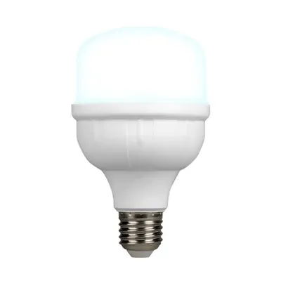 Foco de alta Potencia LED 20 W / 1 800 lm / 6 500 K Luz de Día / Base E27 / Ángulo de Iluminación 200° / IRC 80 / No Atenuable / Vida 15 000 h