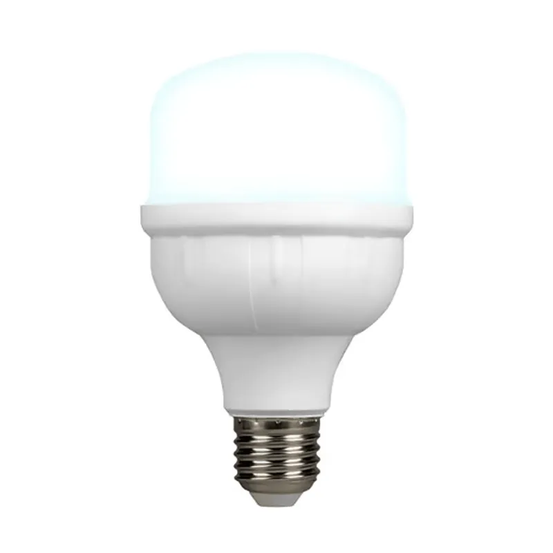 Foco de alta Potencia LED 20 W / 1 800 lm / 6 500 K Luz de Día / Base E27 / Ángulo de Iluminación 200° / IRC 80 / No Atenuable / Vida 15 000 h