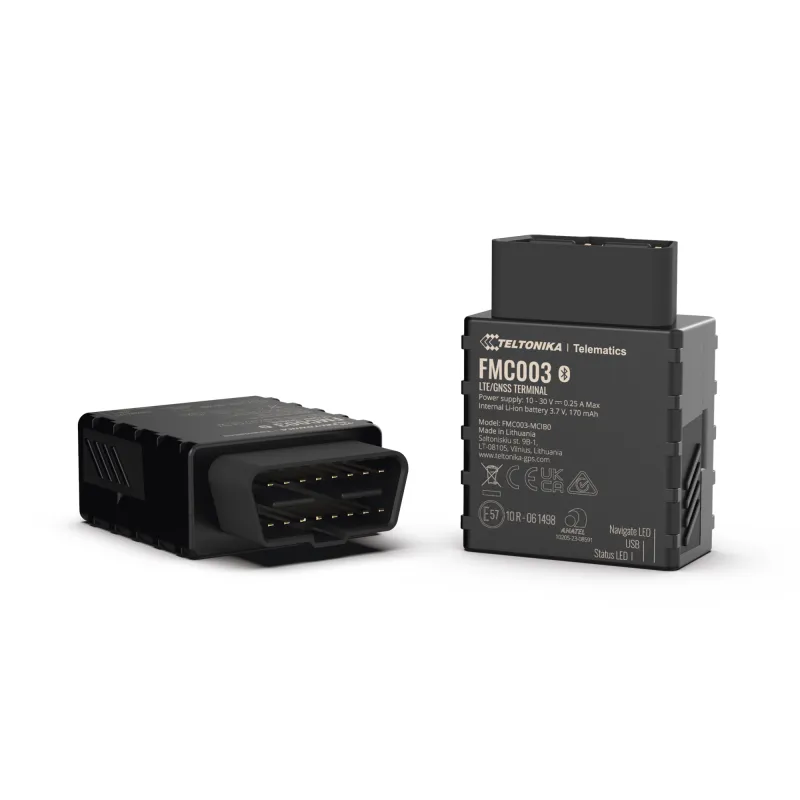 Rastreador GPS Vehicular OBD2 (OBDII) / 4G LTE Cat 1 con Respaldo 2G / Instalación Plug and Play / Lectura de Datos OEM: Odómetro y Combustible / Hasta 32 Parámetros del Vehículo / Bluetooth 4.0 LE
