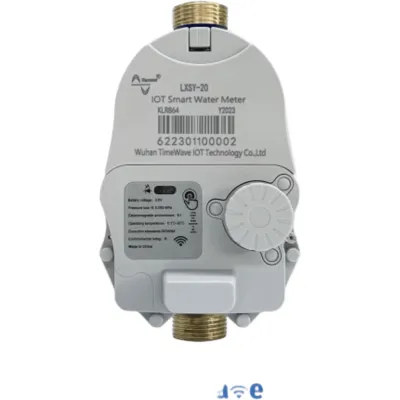 Medidor de Agua Mecánico LoRaWAN IoT de 3/4 Pulgada / Smart Metering y Telemetría para BMS / Válvula de Corte de Flujo / Batería Litio de Larga Duración / Comunicación Inalámbrica / Monitoreo Remoto