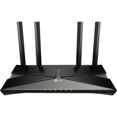 Router WiFi6 AX3000 / MIMO 2X2 / High-power FEM / EasyMesh / 1 Puertos Gigabit WAN + 4 Puertos Gigabit LAN / OFDMA / Beamforming / WPA3 / Tether App / HomeShield