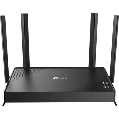 Router Wi-Fi 7 / BE3600 3.6 Gbps / Doble Banda 2.4 GHz y 5 GHz / MLO + 4K-QAM / 1× WAN + 4× LAN Gigabit / 4 Antenas Externas con Beamforming / EasyMesh / HomeShield / Servidor y Cliente VPN