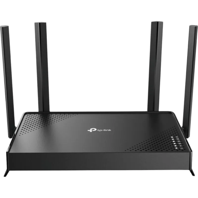 Router Wi-Fi 7 / BE3600 3.6 Gbps / Doble Banda 2.4 GHz y 5 GHz / MLO + 4K-QAM / 1× WAN + 4× LAN Gigabit / 4 Antenas Externas con Beamforming / EasyMesh / HomeShield / Servidor y Cliente VPN