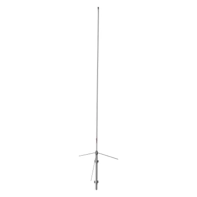 Antena Fibra de Vidrio en VHF para 136-174 MHz, 6.7 dB de ganancia, 5 MHz de ancho de banda, 200 Watt.