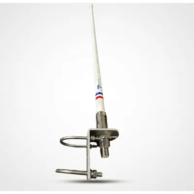 Antena VHF Marina de Alto Rendimiento / 4 dBi / 156-163 MHz / Altura 1100 mm / Color Blanco / Conector SO239