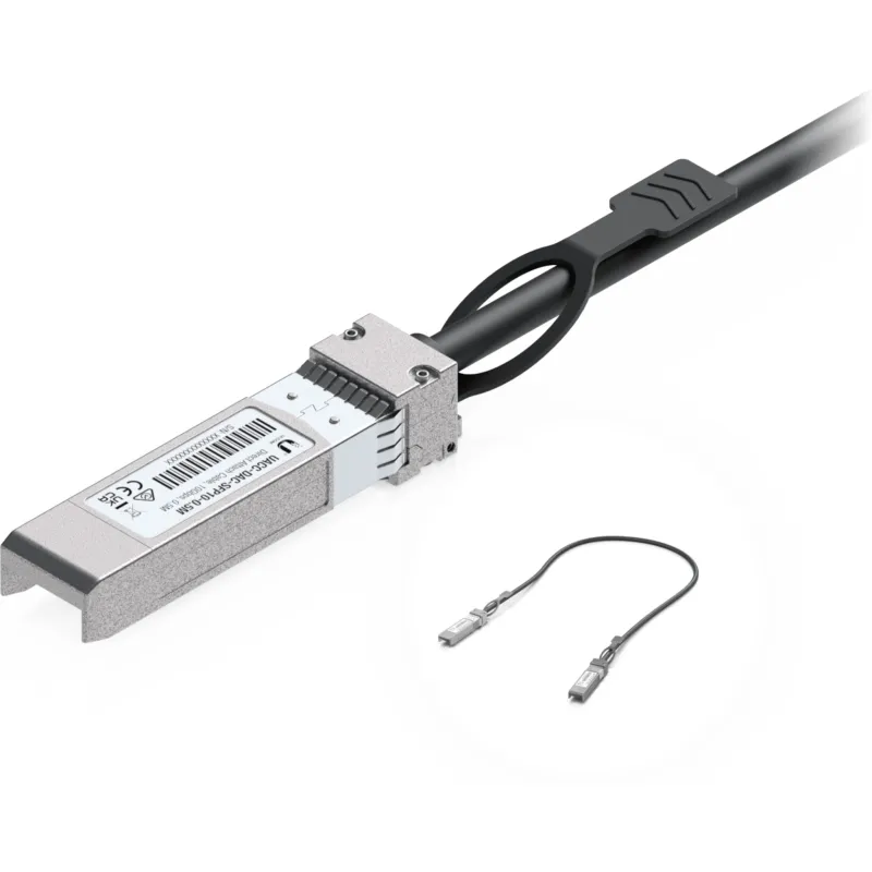 Cable de Conexión Directa DAC de 0.5 metros SFP+ 1/10Gbps, Ideal para Switches UniFi
