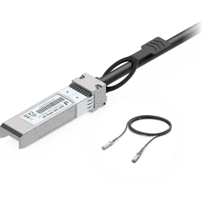 Cable de Conexión Directa DAC de 3 metros SFP28 25/10/1 Gbps, Ideal para Switches UniFi