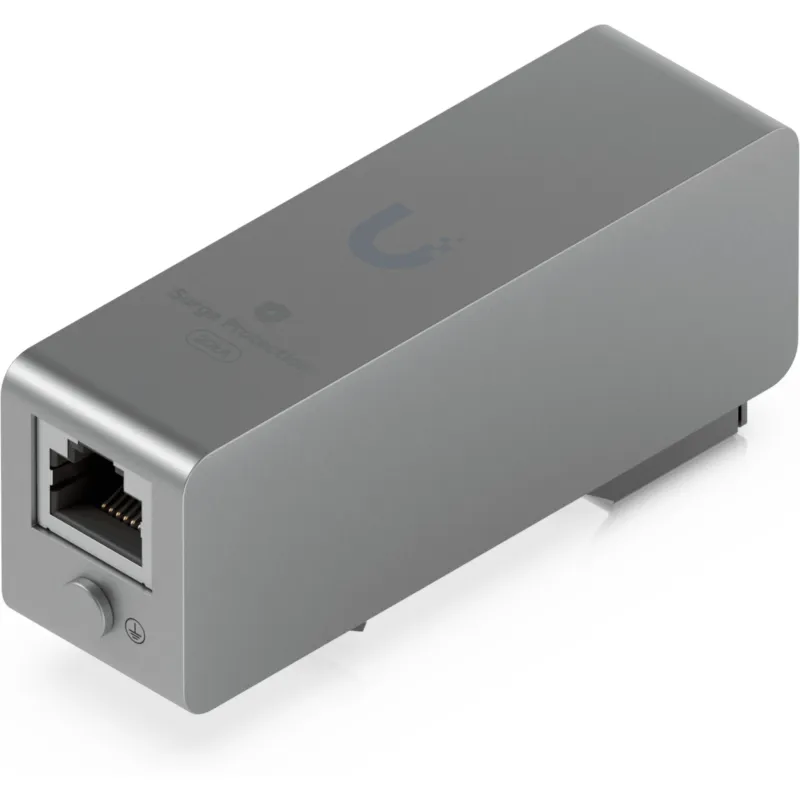 Protector de Descargas Ethernet para Interior Ubiquiti UACC-ETH-SP-DIN 10Gbps PoE+++ 20kA