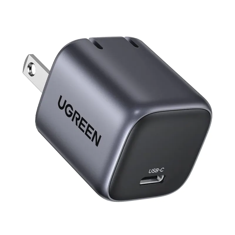 Cargador Mini de 20W serie Nexode | 1 USB-C de Carga Rápida | Tecnología GaN II | Power Delivery 3.0 | Quick Charge 4.0 | Carga Inteligente | Múltiple Protección | Mayor Eficiencia Energética | Tamaño Compacto .