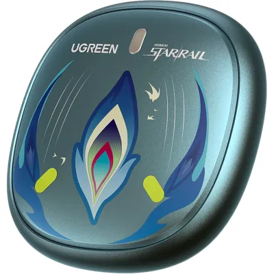 Localizador UGREEN FineTrack Mini 2 (Edición Honkai: Star Rail) / Búsqueda Global Apple Find My / Batería CR2450 600mAh 5-7 Años / Alarma 110dB / Diseño Fluorescente / IP68