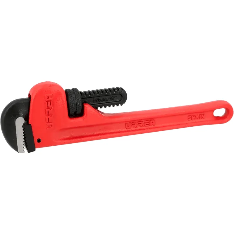 Llave Stilson de 12"/ Hierro Maleable / Maneral Ergonómico / Capacidad Máx. Tubo 2"/ Sistema de Quijadas con Resorte / Montura Super Reforzada / Ambas Quijadas Endurecidas.