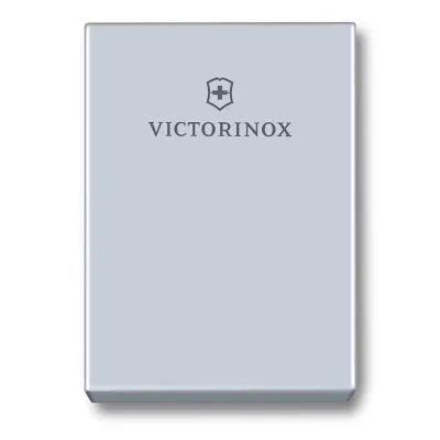 Tarjetero / Almacenamiento Seguro 4-6 Tarjetas / Aluminio Duradero / Protección RFID / Sistema Deslizamiento Patentado / Color Gris Claro.