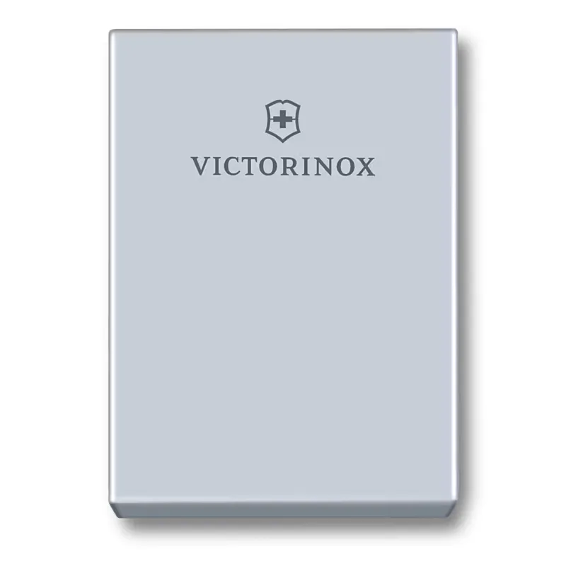 Tarjetero / Almacenamiento Seguro 4-6 Tarjetas / Aluminio Duradero / Protección RFID / Sistema Deslizamiento Patentado / Color Gris Claro.