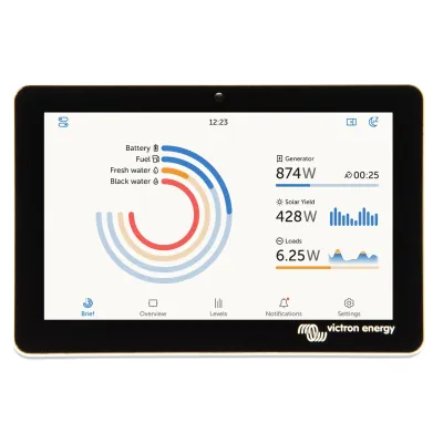 GX TOUCH 50 / Pantalla para CERBO S GX / Monitoreo Remoto para Sistemas Victron